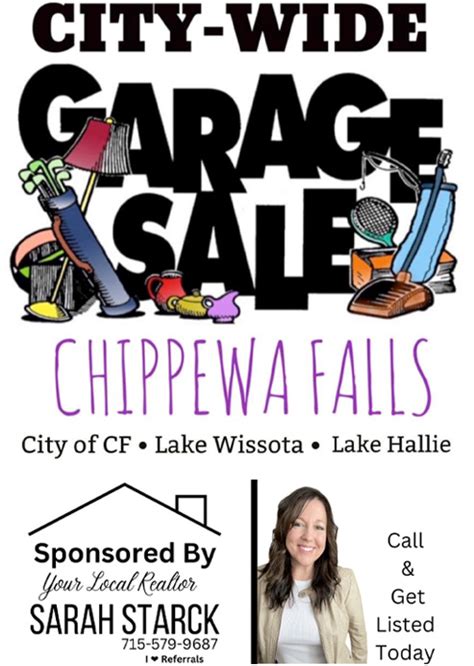 chippewa falls garage sales|chippewa falls city wide garage.